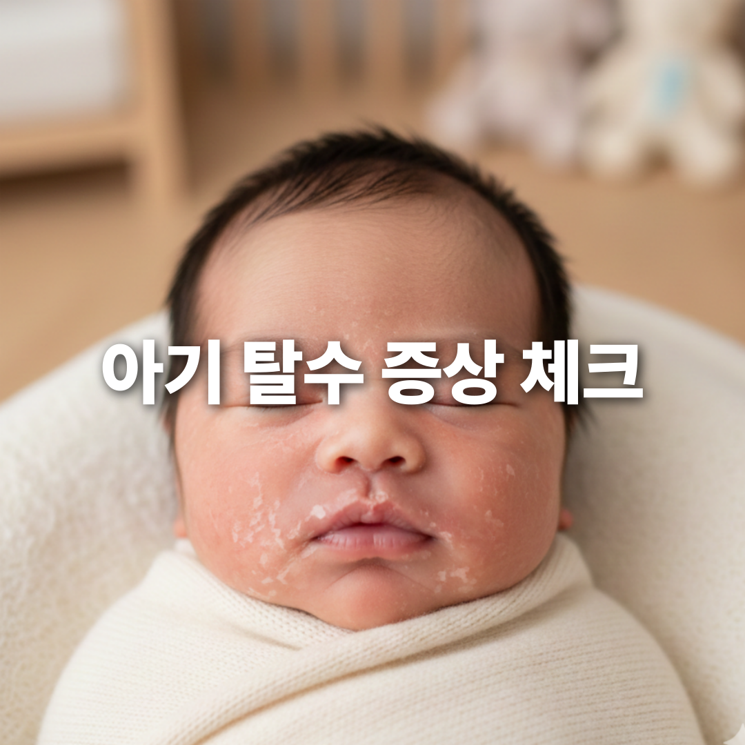 아기 탈수 체크리스트✅ 집에서 놓치기 쉬운 위험 신호