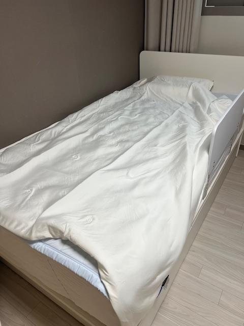 호무로 슈퍼하이쿨 온도조절 항균 쿨링 침구 적용 모습