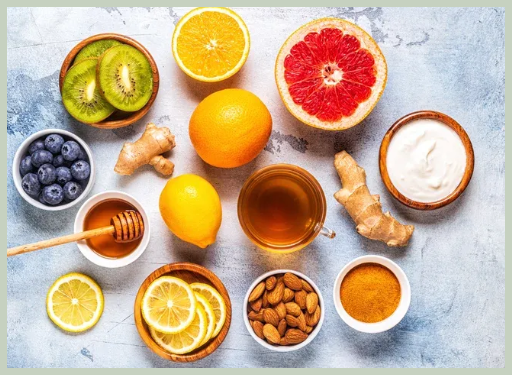 목에 좋은 음식