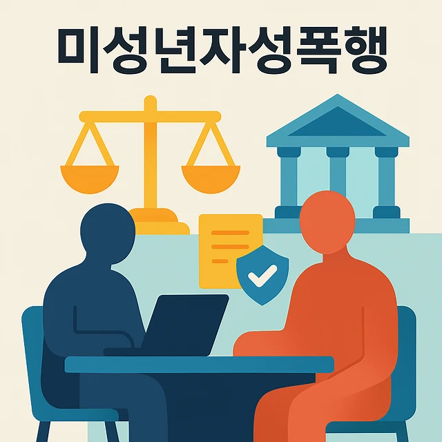 성폭행사건, 미성년자성폭행