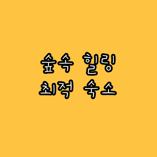 바이에른 숲 램 추천 숙소 바이에리셰