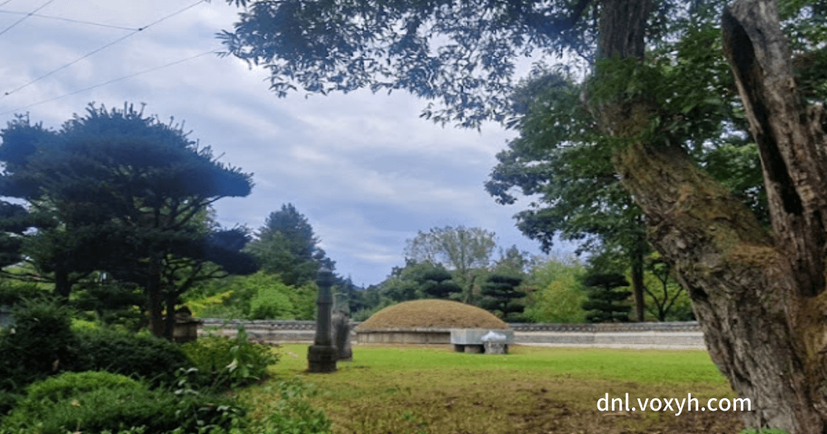 남이섬 남이장군 묘