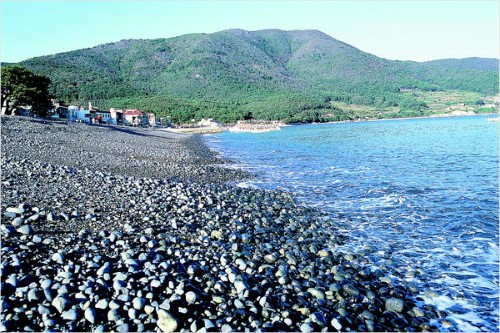 알트태그-거제 몽돌해변