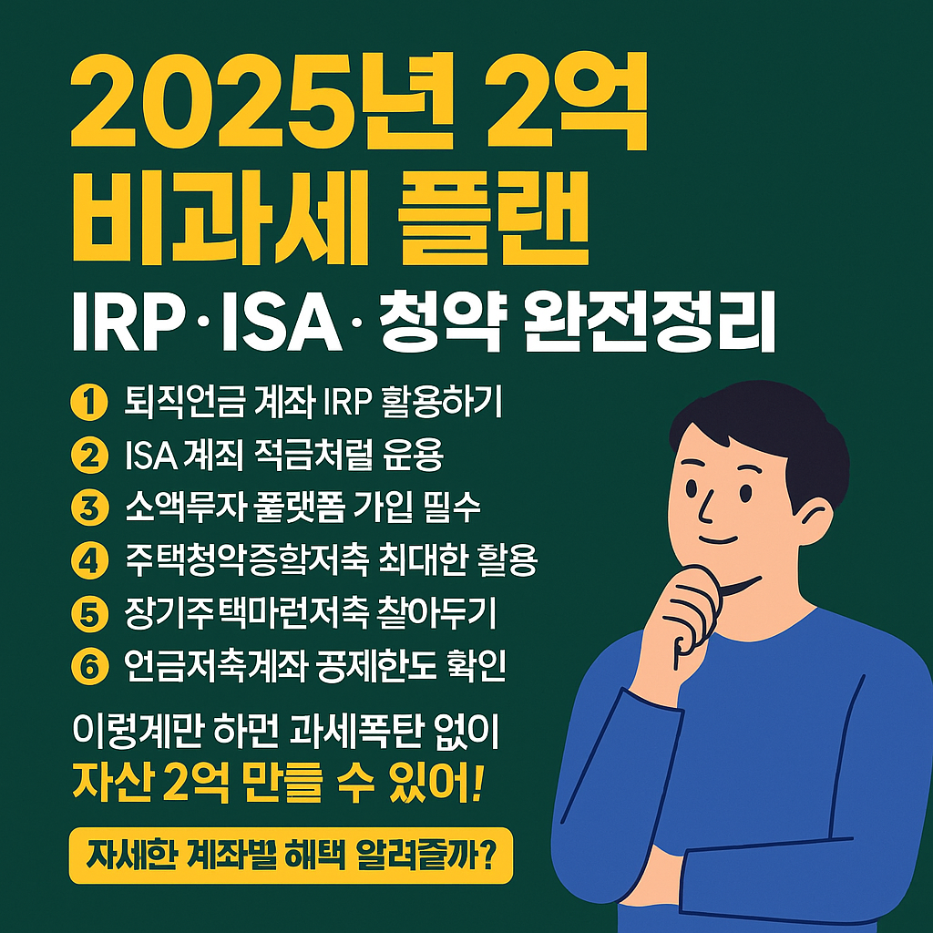 비과세종합저축계좌 만들기