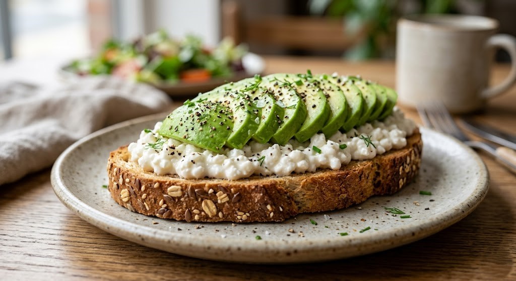 코티지 치즈를 마요네즈 대체 소스로 활용