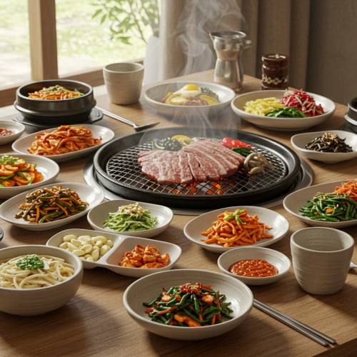 K푸드 대표하는 음식 사진