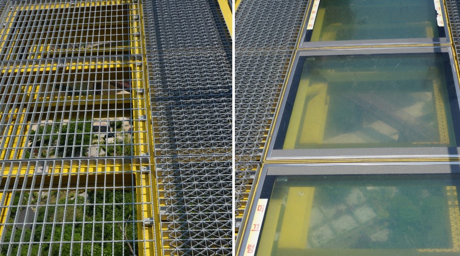 울렁다리바닥모습