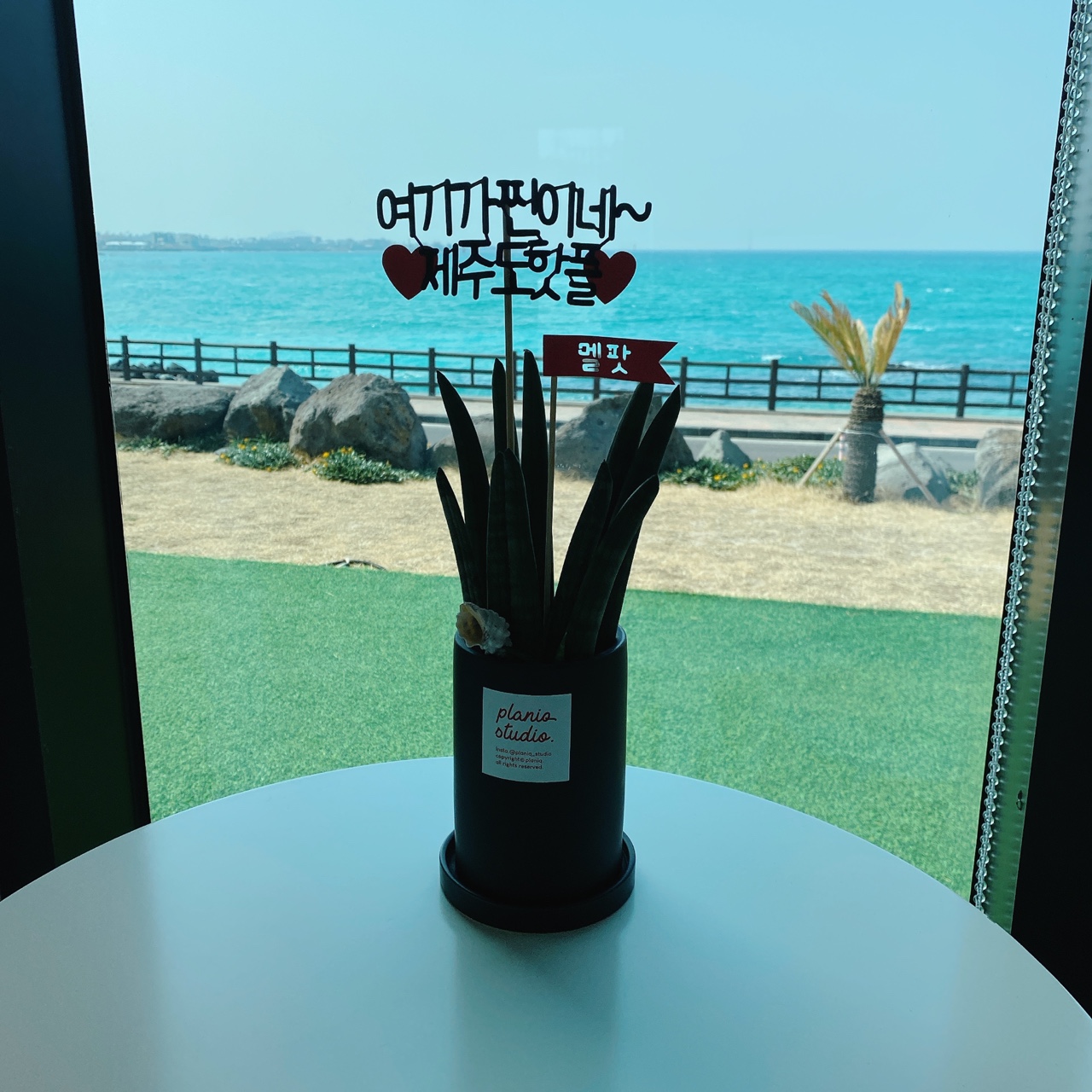 제주 곽지해수욕장 멜팟카페