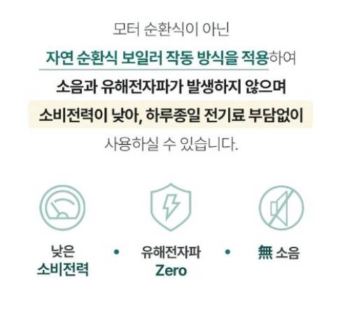 포레몽 온수매트 침대형 특징