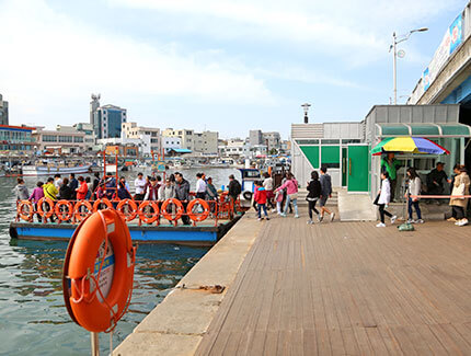 아바이 마을 갯배