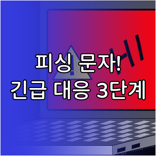 카드사 피싱 문자 구별법과 개인 금융..