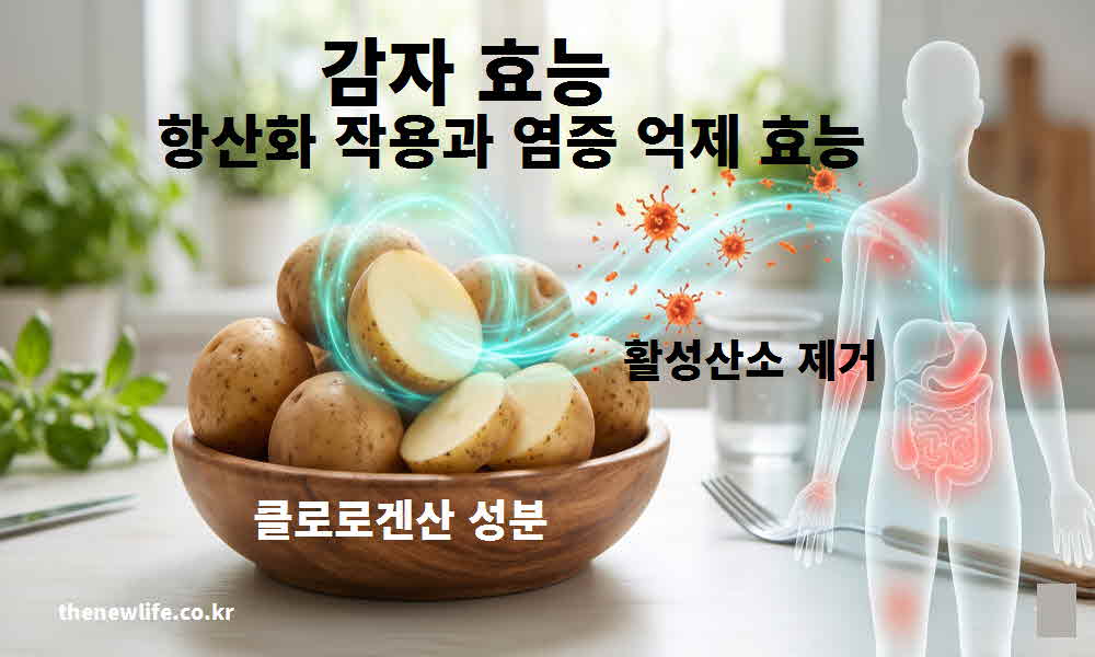 감자 효능 항산화 작용 염증 억제
