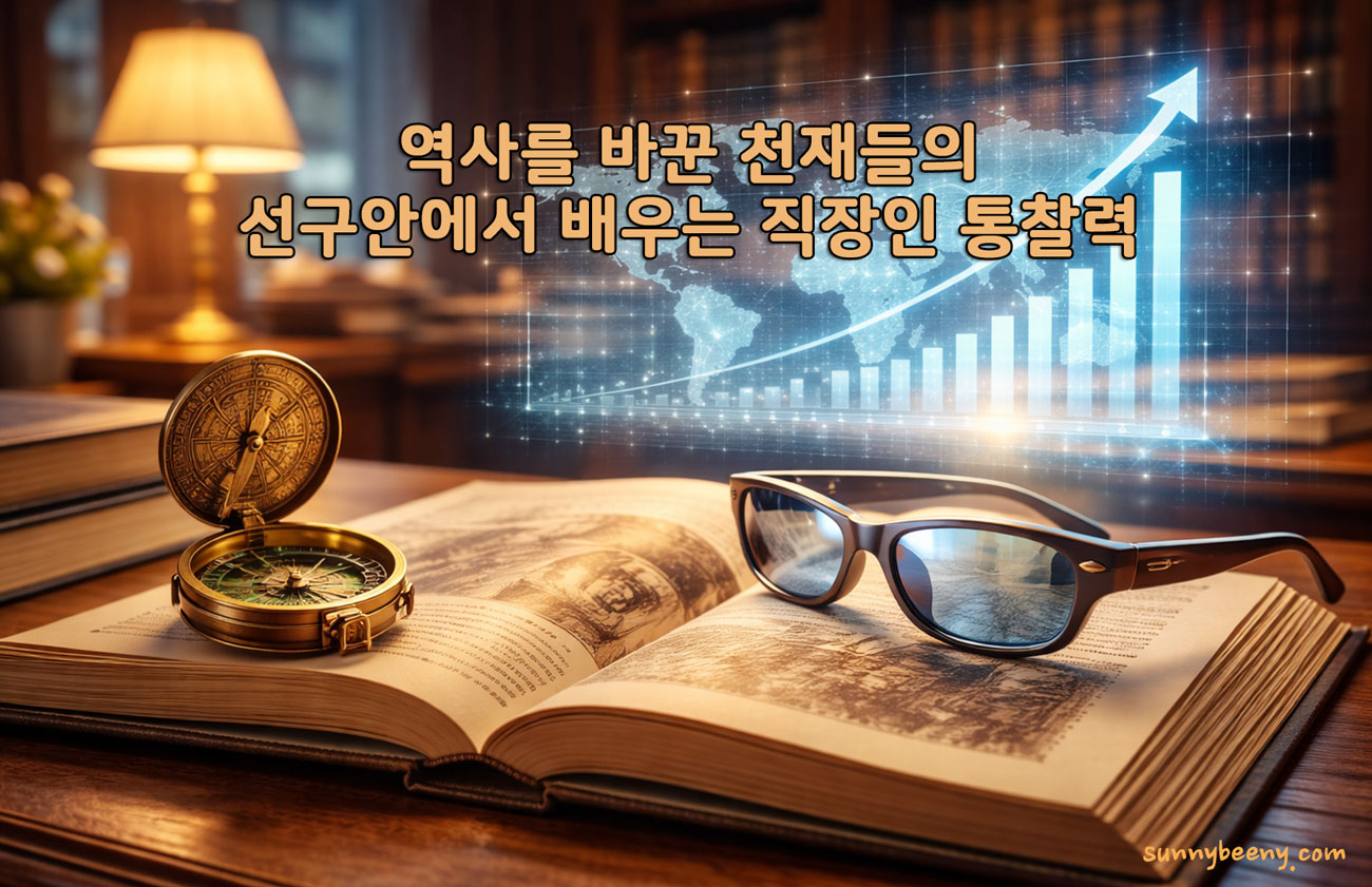 역사를 바꾼 천재들의 선구안에서 배우는 직장인 통찰력