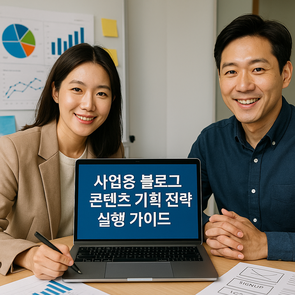 사업용 블로그 콘텐츠 기획 전략과 실행 가이드