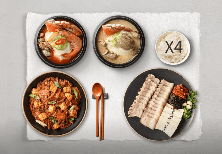 들안길 맛집 &quot;숨쉬는순두부 본점&quot; 음식