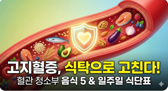 고지혈증에좋은음식