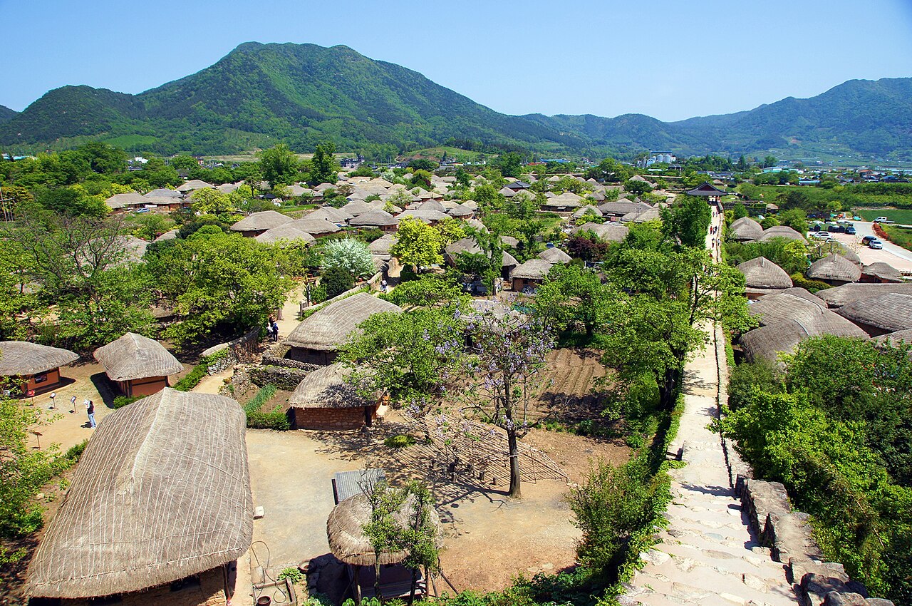순천 낙안읍성 전경