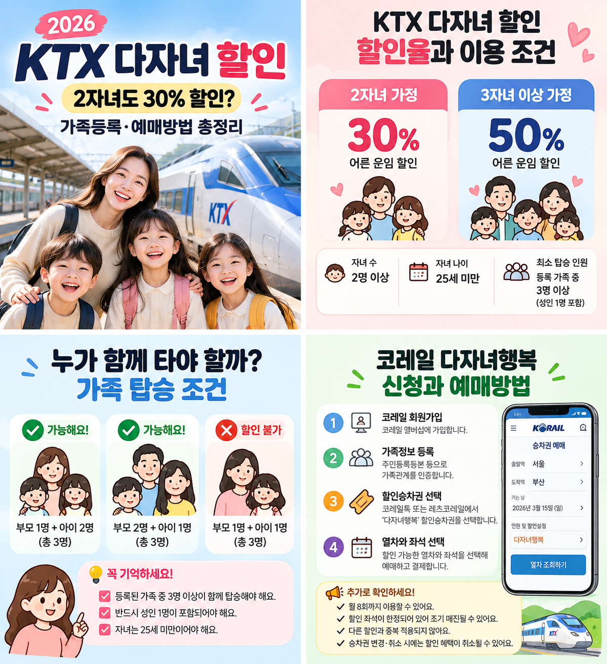 KTX다자녀할인