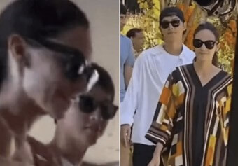 송중기 케이티 루이스 사운더스 밀회 연애사진