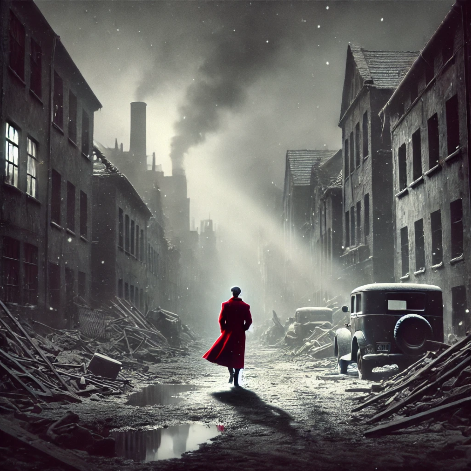 영화 속 최고의 연출 장면들 설명 사진
쉰들러 리스트의 붉은 코트 소녀 장면