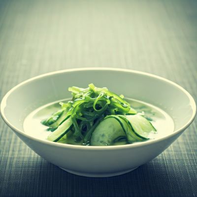 오이 미역 냉국