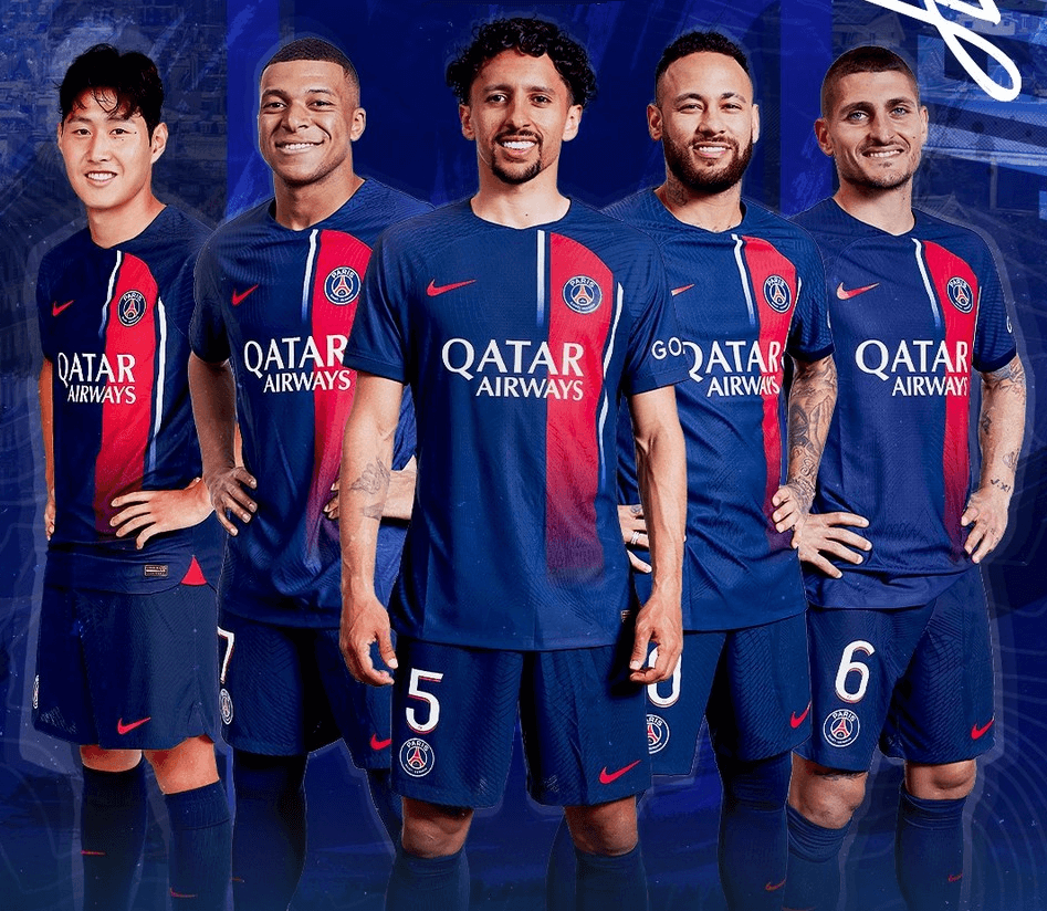 파리생제르맹 홈 사진