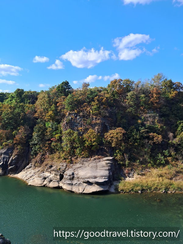 철원한탄강 주상절리 드르니 순담매표소 비교