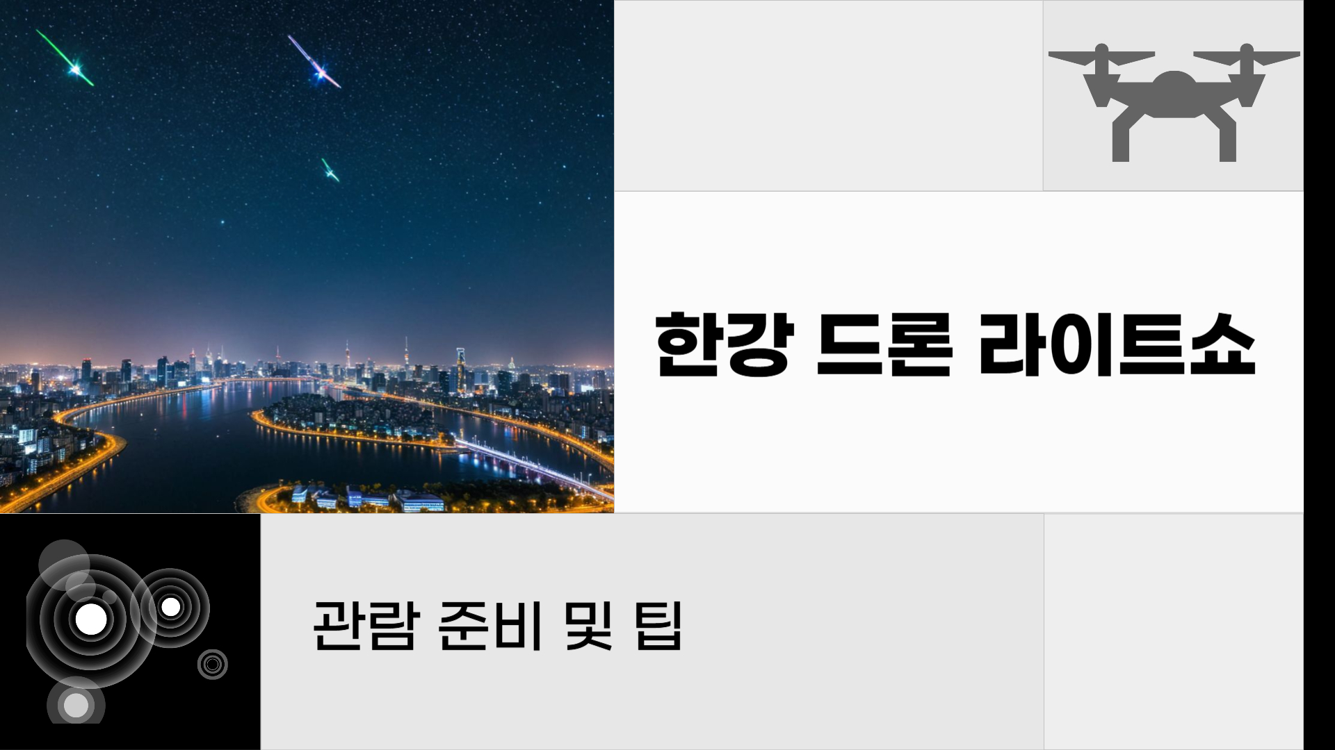 한강 드론 라이트쇼, 관람 준비 및 팁