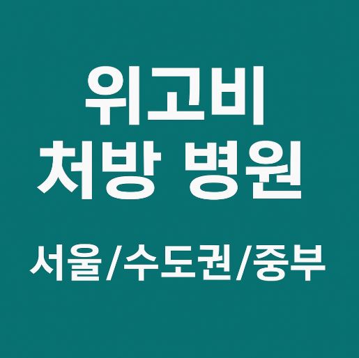 위고비 처방병원 관련 사진
