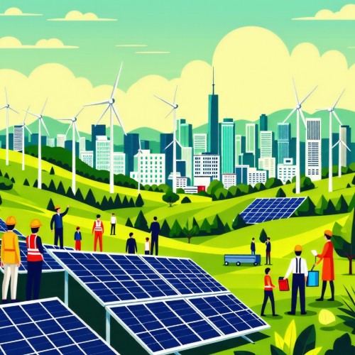 한국의 탄소중립 2050 정책과 친환경 에너지 산업 그림