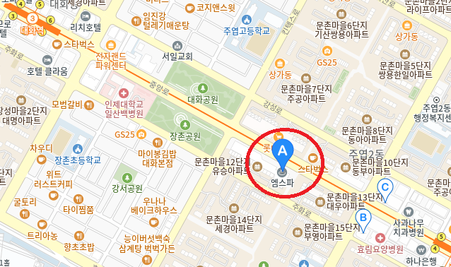 엠스파-위치-정보