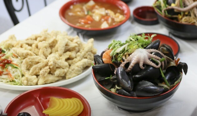 오늘N 격파 중식로드 군산 맛집 특허받은 콩나물 해물짬뽕과 매운 부추 짜장면 왕산중화요리 군산