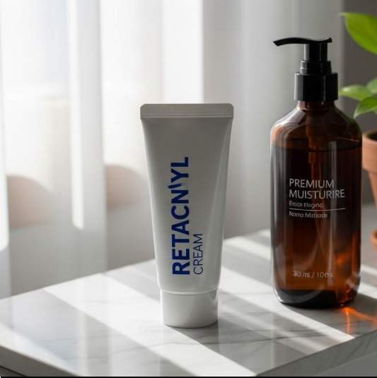 레타크닐 사용 시 가장 흔하게 나타나는 부작용은 피부 건조, 각질 일어남, 붉은 기, 따가움입니다.