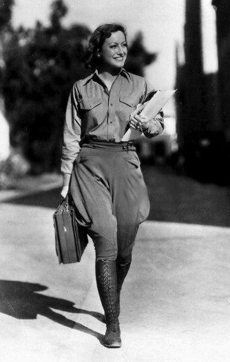 여성 바지의 탄생