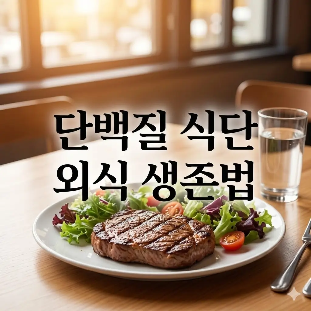 단백질 식단을 유지하며 외식과 술자리에 대응하는 법