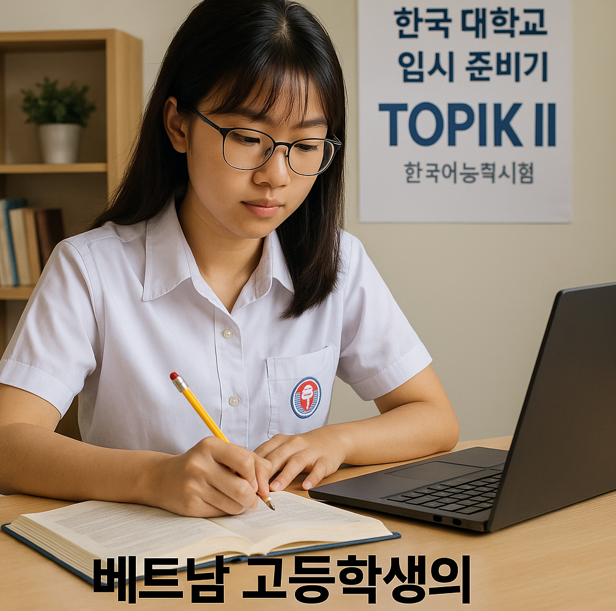 베트남 고등학생의 한국 대학교 입시 준비기