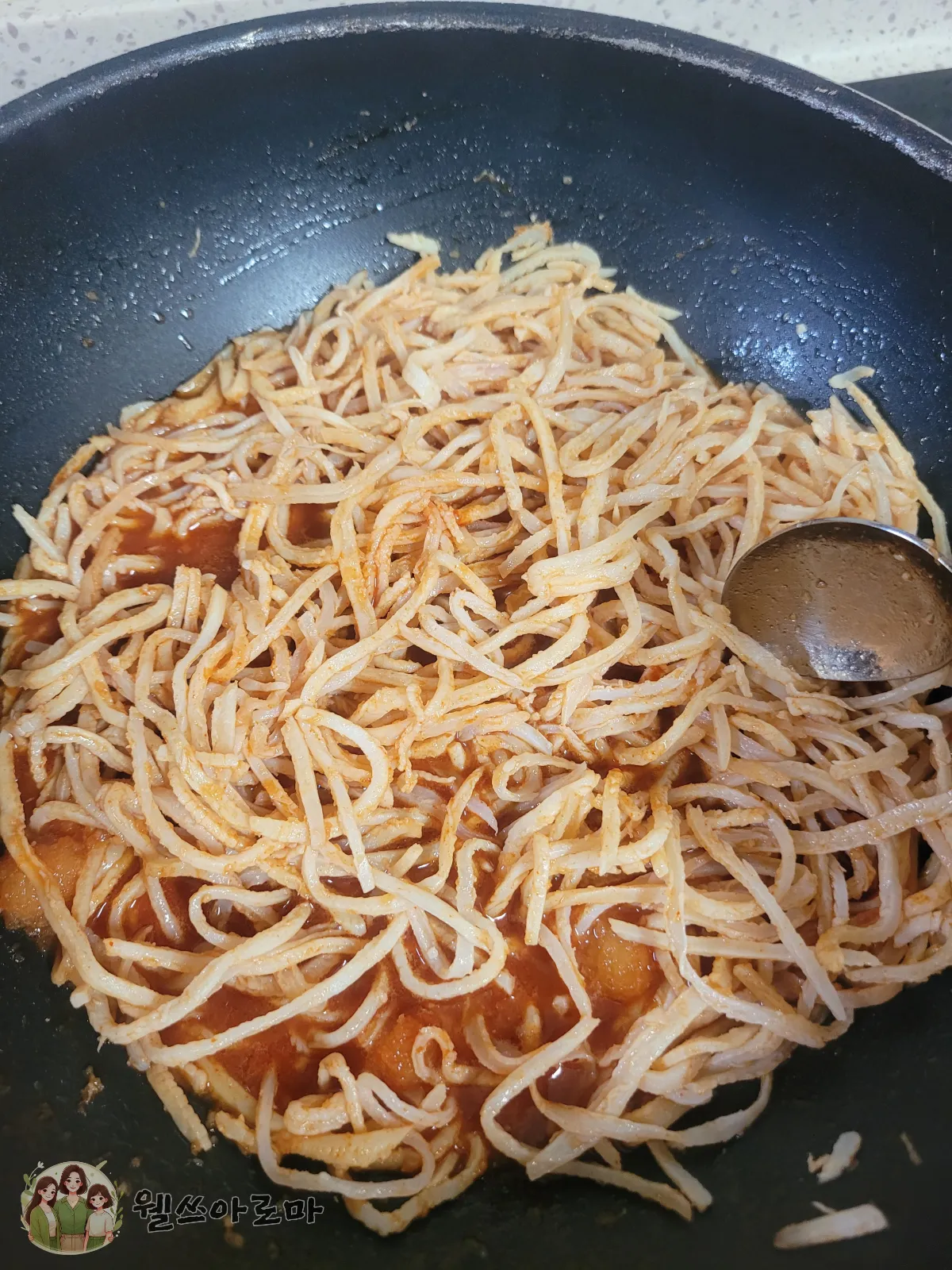 류수영표-진미채볶음-조리과정