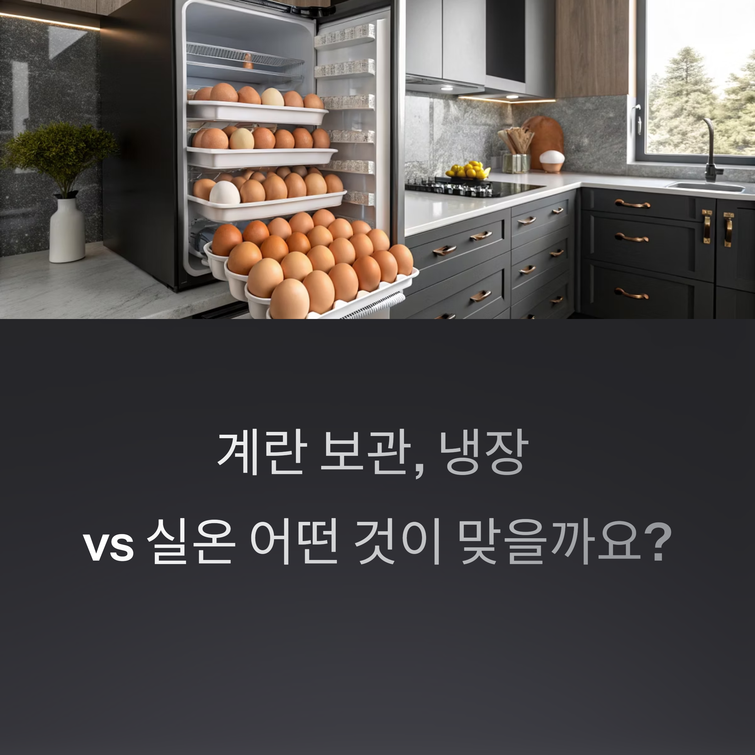 계란은 냉장? 실온? 보관 온도에 따른 차이 완벽 정리