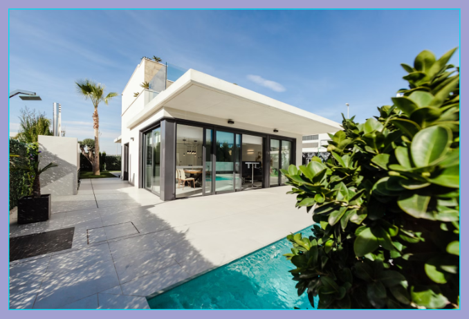 이거 몰랐다간 수백만 원 손해! 부동산 세금 체크리스트 2025 최신판 - 2번째 멋진 수영장이 있는 아름다운 전원주택의 모습