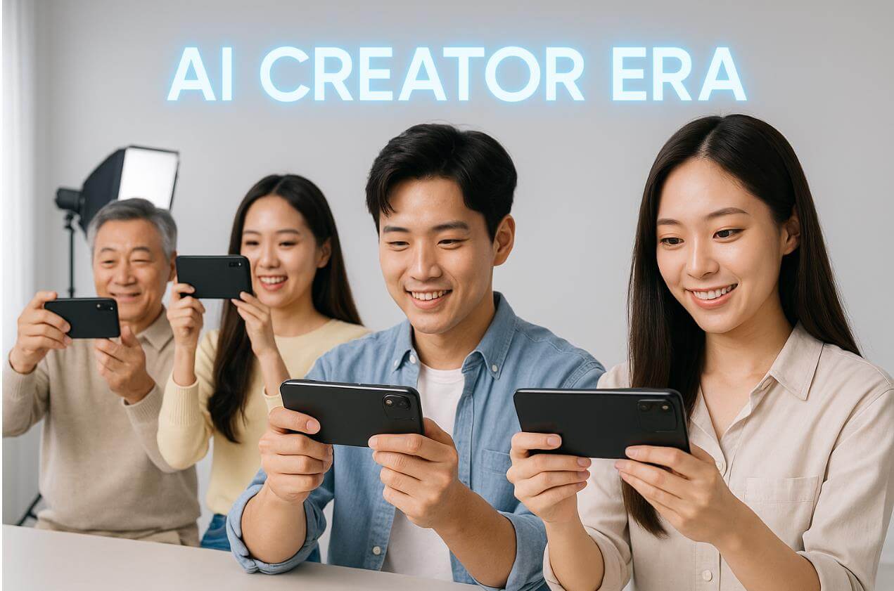 AI 카메라 시대의 새로운 콘텐츠 제작자들