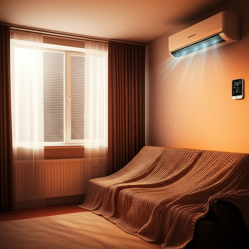 겨울철 에어컨 난방 똑똑하게 전기 요