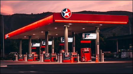 주유소