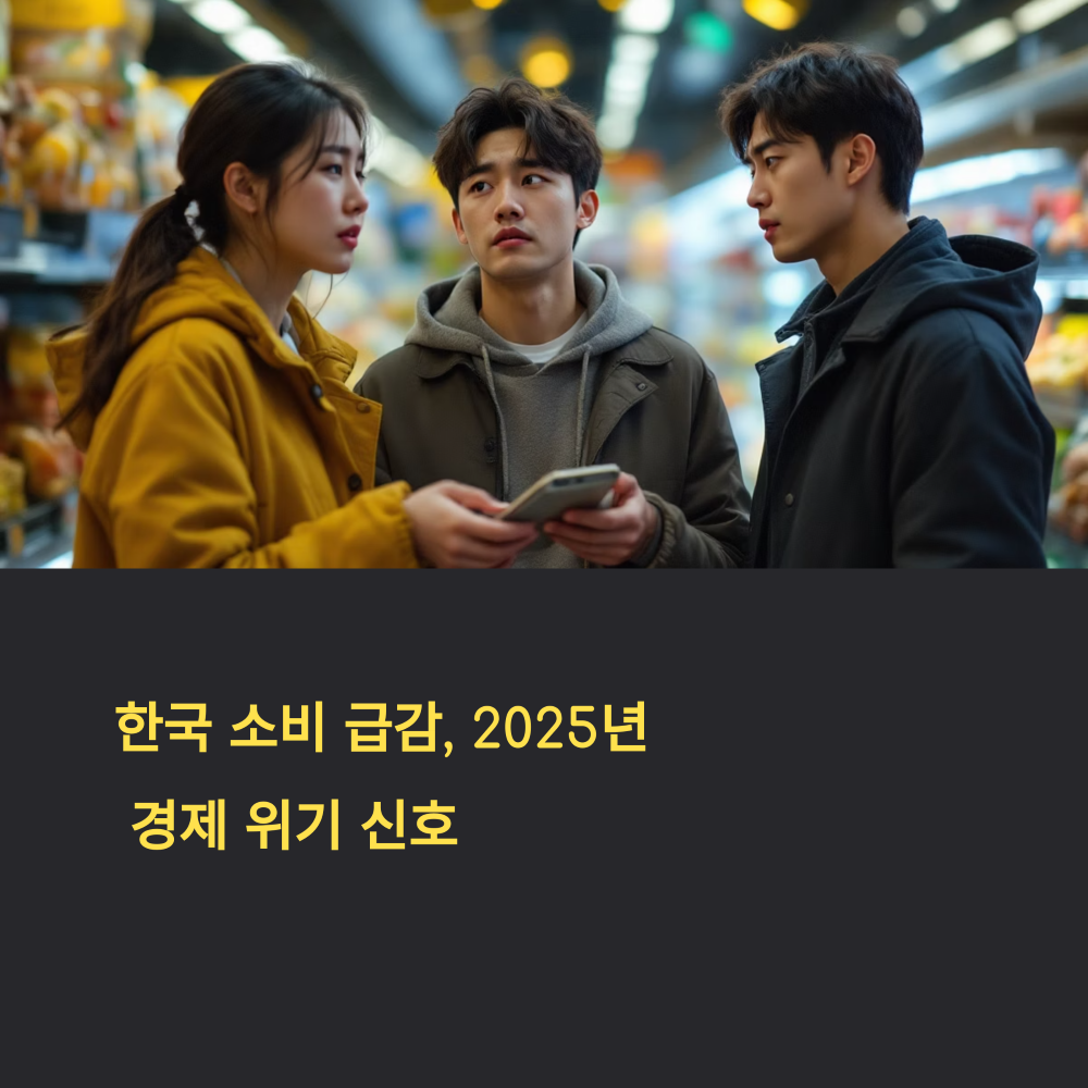 한국 소비 줄고 있다 썸네일