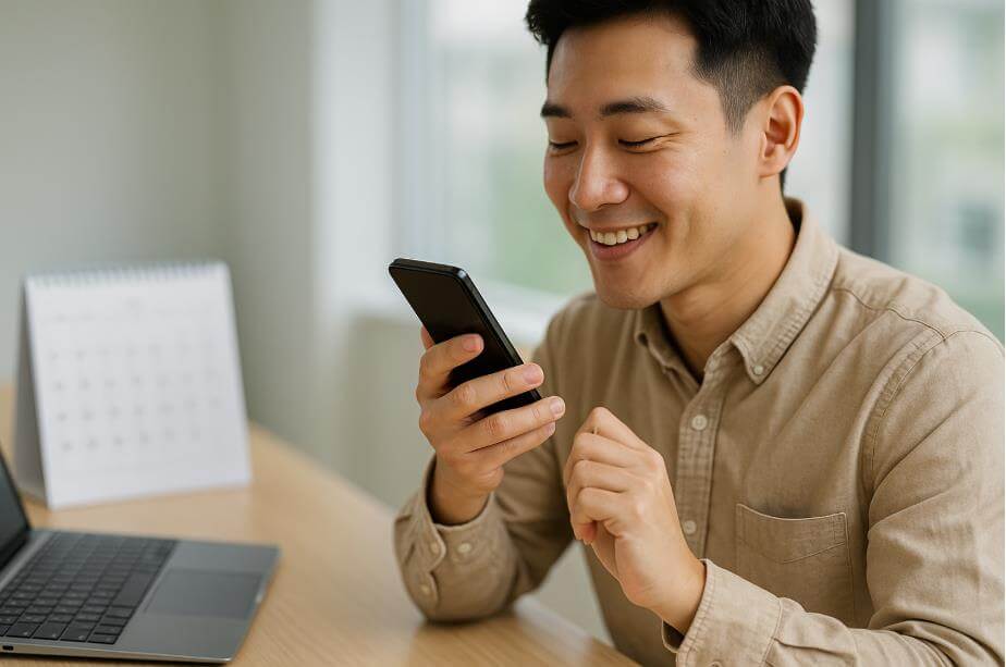 &ldquo;AI 어시스턴트가 회의 일정을 자동 요약해주는 장면