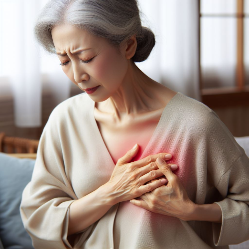 갱년기 가슴 두근거림 증상과 치료법