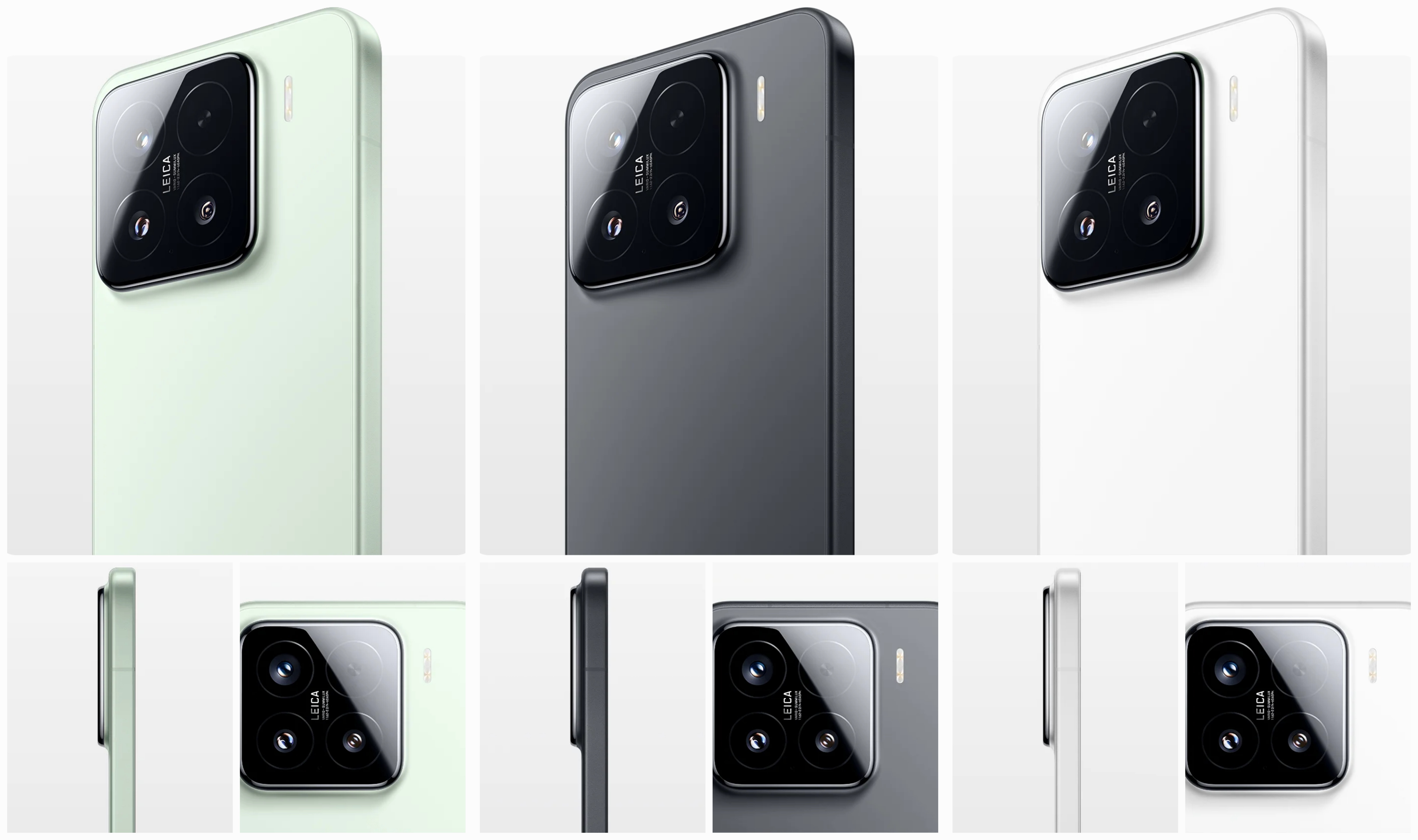 샤오미 15 판매 모델 3가지 색상