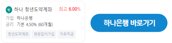 하나청년도약계좌