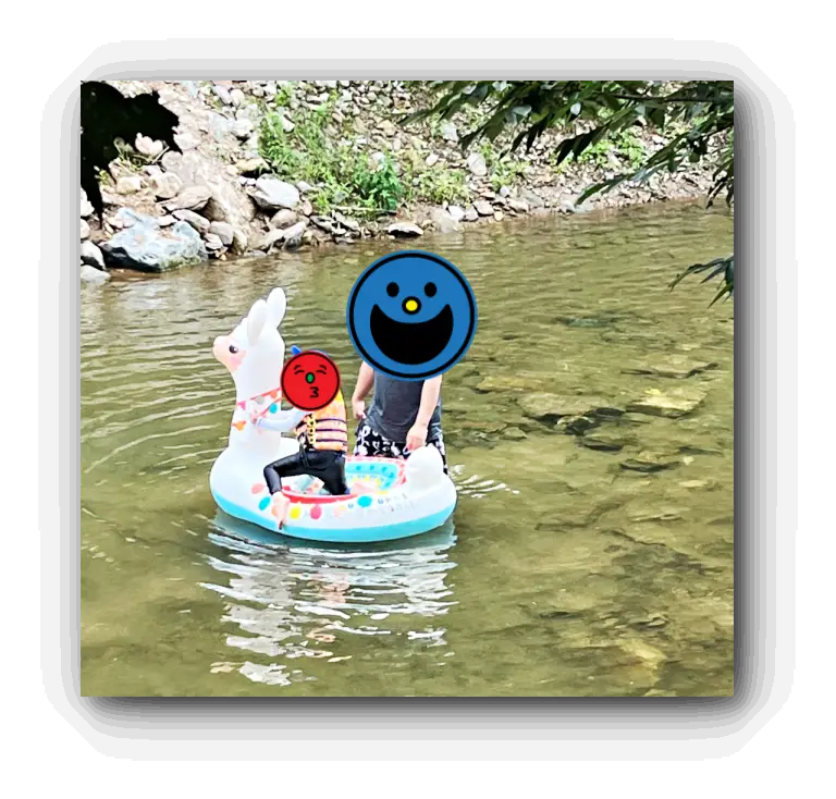 천진암계곡-보트튜브-물놀이