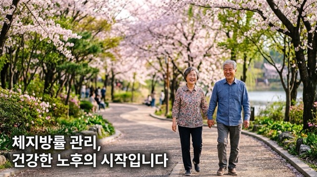 체지방률 정상범위 건강 관리 노년 생활