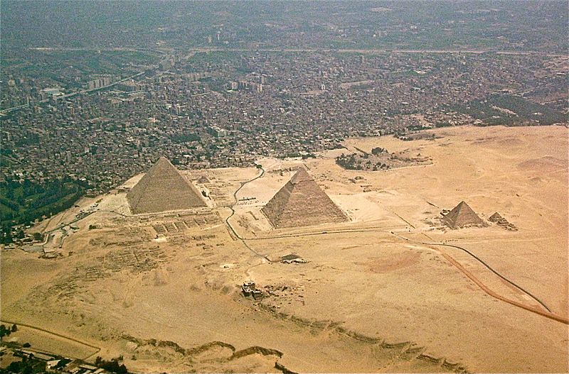 Giza 피라미드 전경